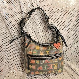 DOONEY & BOURKE MULTI-COLOR SHOULDER BAG